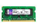 Оперативная память для ноутбука 1Gb (1x1Gb) PC2-5300 667MHz DDR2 SO-DIMM CL5 Kingston KVR667D2S5/1G5