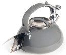 308-Aquarelle Чайник со свистком Endever графитовый. 3 литра, сталь с термопокрытием.3