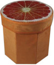 Корзина Солнечный Апельсин, 28*28*30 см, пакет