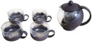 Чайный набор Irit KTZ-075-004 коричневый 0.75 л стекло