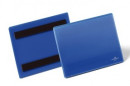Карман магнитный для маркировки 210 x 74 мм (Ш x В) внутренние размеры, цвет- синий2