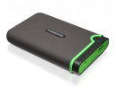 Внешний жесткий диск 2.5" 2 Tb USB 3.0 Transcend TS2TSJ25M3S зеленый серый