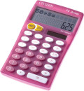 Калькулятор карманный Citizen Junior FC-100NPK 10-разрядный розовый
