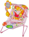Кресло-качалка Жирафики Милашка пластик от 2 месяцев музыкальная розовый 939431