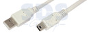 Шнур  mini USB (male) - USB-A (male)  0.2M  REXANT