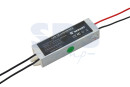Источник питания 110-220V AC/12V DC, 0,5А, 5W с проводами, влагозащищенный (IP67)