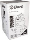 Bort BSS-1335-Pro Пылесос строительный [98297072] { 1400 Вт, вместимость 35 л, 58 л/сек, 8,3 кг, набор аксессуаров 11 шт }8