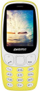 Мобильный телефон Digma N331 2G Linx 32Mb желтый моноблок 2Sim 2.44" 128x160 0.08Mpix BT GSM900/1800 FM microSD max16Gb