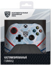 Геймпад Беспроводной Microsoft КХЛ Русский лед белый/серый для: Xbox One (TF5-00004-KHL-RI)4
