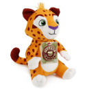 Мягкая игрушка тигр МУЛЬТИ-ПУЛЬТИ Лео 20 см белый оранжевый коричневый текстиль V39456/202