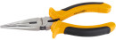 Утконосы SPARTA 17169  длинногубцы comfort 200мм прямые шлифованные двухкомпонентные рукоятки