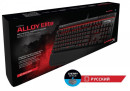 Клавиатура проводная Kingston Alloy Elite RGB Gaming Keyboard USB черный HX-KB2BL2-RU/R1 Cherry MX Blue7