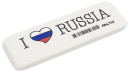Ластик FACTIS I LOVE RUSSIA, мягкий, из натурального каучука, размер 140х44.5х9 мм
