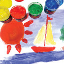Пальчиковые краски Jovi Для рисования руками 6 цветов3