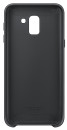 Чехол (клип-кейс) Samsung для Samsung Galaxy J6 (2018) Dual Layer Cover черный (EF-PJ600CBEGRU)2