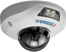 Камера IP Trassir TR-D4121IR1 CMOS 1/2.7" 2.8 мм 1920 x 1080 H.264 MJPEG RJ-45 LAN PoE белый