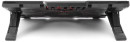 CROWN  Подставка для ноутбука CMLS-k330 RED ( до 19" Размер 410*292*29мм , кулеры: D140mm*1+ D80mm*4,,красная led подсветка, регулятор скорости, 7 уровней наклона)3
