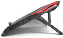 CROWN  Подставка для ноутбука CMLS-k330 RED ( до 19" Размер 410*292*29мм , кулеры: D140mm*1+ D80mm*4,,красная led подсветка, регулятор скорости, 7 уровней наклона)4