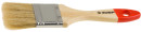 Кисть плоская ЗУБР 4-01001-075 УНИВЕРСАЛ-СТАНДАРТ   натуральная щетина, деревянная ручка, 75мм
