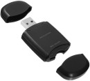 Картридер Ginzzu GR-313B с интерфейсом USB 3.0,  SD/SDXC/SDHC/MMC и microSD, черный2