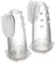 Зубная щетка первая силиконовая с массажными выступами, в контейнере Canpol арт. 56/159