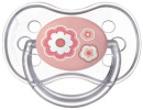 Пустышка Canpol Newborn baby силикон с рождения розовый 22/562