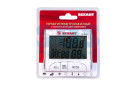 Термогигрометр комнатный с часами и функцией будильника REXANT 70-05112