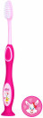 Зубная щетка с присоской Chicco 36 мес.+, розовая, арт., 320617016