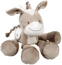 Мягкая игрушка лошадь Nattou Soft Toy Max 75 см серый