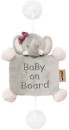 Знак автомобильный Nattou Baby on board Adele Valentine Слоник 424356