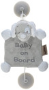 Знак автомобильный Nattou Baby on board Sam Toby Собачка 604352
