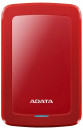 Жесткий диск A-Data USB 3.0 4Tb AHV300-4TU31-CRD HV300 2.5" красный2