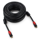 Кабель HDMI 1.8м Cablexpert CC-S-HDMI03-1.8М круглый черный CC-S-HDMI032