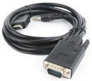 Кабель HDMI 1.8м Cablexpert A-HDMI-VGA-03-6 круглый черный2
