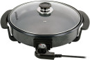 360-Wokmaster Электрическая сковорода ENDEVER,с крышкой, черный, 1500 Вт, Диаметр 36 см, глубина 7см