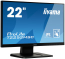 Монитор 22" iiYama ProLite T2252MSC-B1 черный IPS 1920x1080 250 cd/m^2 7 ms VGA HDMI DisplayPort Аудио USB2