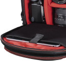 Рюкзак для зеркальной фотокамеры Hama Miami 150 черный/красный7