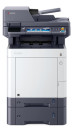 Многофункциональное устройство KYOCERA Цветной копир-принтер-сканер-факс M6630cidn (А4, 30 ppm, 1200 dpi, 1024 Mb, USB, Gigabit Ethernet, дуплекс, автоподатчик, тонер) продажа только с дополнительным тонером