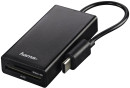 Разветвитель USB 2.0 Hama 3порт. черный (00054144)2