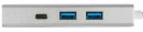 Разветвитель USB 3.1 Hama Aluminium 4порт. белый (00135755)3