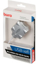 Разветвитель USB 2.0 Buro BU-HUB4-0.5-U2.0-Candy 4порт. серебристый6