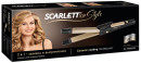 Щипцы Scarlett SC-HS60595 30Вт макс.темп.:220С покрытие:керамическое золотистый/черный4
