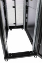 ЦМО! Шкаф серверный ПРОФ напольный 48U (600x1200) дверь перфорированная 2 шт., цвет черный, в сборе (ШТК-СП-48.6.12-44АА-9005)4