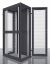 ЦМО! Шкаф серверный ПРОФ напольный 48U (600x1200) дверь перфорированная 2 шт., цвет черный, в сборе (ШТК-СП-48.6.12-44АА-9005)8