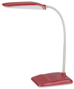 ЭРА Б0017434 Настольный светодиодный светильник NLED-447-9W-R красный {USB-порт для зарядки устройств, диммер яркости, цвет. температура 3000/4500/6500К}