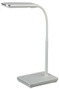 ЭРА Б0033306 Настольный светодиодный светильник NLED-464-7W-W белый {дизайн "кожа", 5 ступенчатый диммер яркости, сенсор. переключение, цвет. темп. 3000-6000К}