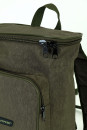 SOLARIS 5505 Рюкзак городской 15 л, модель 1, с органайзером, Серый Хаки (хамелеон)4