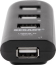 Разветвитель USB 2.0 REXANT 18-4105 4 x USB 2.0 черный3
