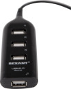 Разветвитель USB 2.0 REXANT 18-4105 4 x USB 2.0 черный4