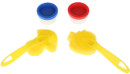 Пальчиковые краски Multi Art Маша и медведь 2 цвета CM2685-MM2